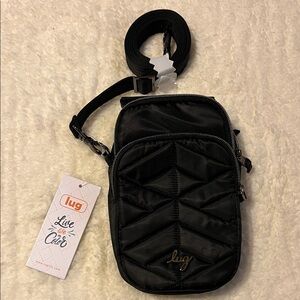 Lug Skeeter 2 Black Crossbody Bag